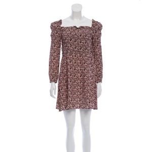 Maje floral print mini dress